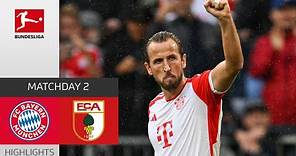 The Kane-Effect! | Bayern München - FC Augsburg | Highlights | Matchday 2 – Bundesliga 2023/24