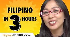 Learn Filipino in 3 Hours: Basics of Filipino Speaking for Beginners
