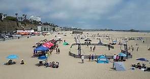 Amazing Santa Monica state Beach views with DJI Drone