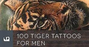 100 Tiger Tattoos For Men