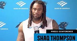 Shaq Thompson talks about his return on Sunday