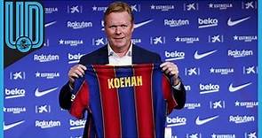 Ronald Koeman es el nuevo técnico del Barcelona