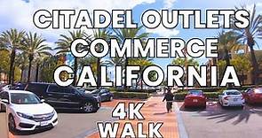 Citadel Outlets Mall Visit | City of Commerce, California | Virtual Walk Tour 4K | Citadel Outlets