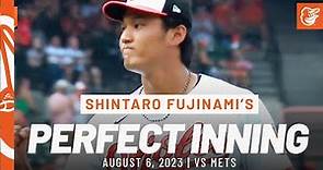 Shintaro Fujinami’s Perfect Inning & 103 MPH Fastball | MLB Highlights | Baltimore Orioles
