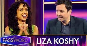 Liza Koshy and Jimmy Fallon Keep it Old School in a Throwback Round of Password