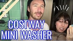 HOW TO USE THE COSTWAY PORTABLE WASHER & REVIEW // Sanders Crew