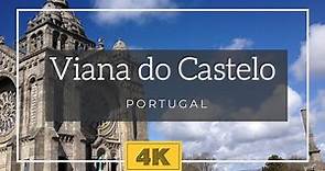 VIANA DO CASTELO Historic Center in 4K- Walking Tour | Portugal Diario | ep. 1011