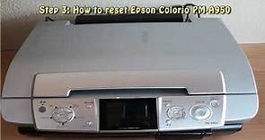 Reset Epson Colorio PM A950 Waste Ink Pad Counter