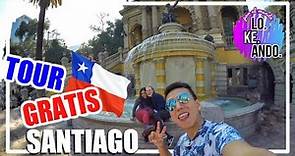 TOP 5 LUGARES turísticos en SANTIAGO de CHILE I Chile #2