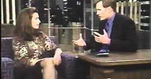 Conan O'brien Interview with Mimi Rogers
