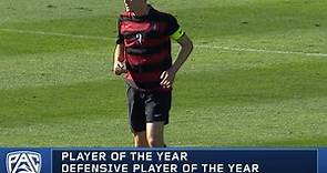 Tanner Beason, Stanford | #Pac12Soccer Player/Defensive Player of the Year