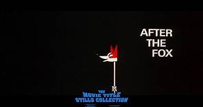 After the Fox (1966) title sequence