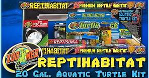 Zoo Med 20 Gallon ReptiHabitat™ Aquatic Turtle Kit
