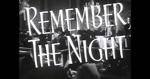 "Remember the Night" (1940) Trailer