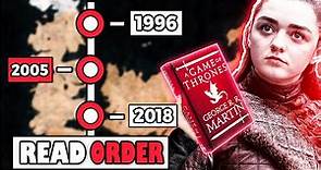 How To Read Game of Thrones Books in The Right Order!