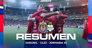 RESUMEN Y GOLES | CHIVAS VS SANTOS | JORNADA 10 | CLAUSURA 2023 | LIGA MX