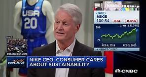 Watch CNBC's full interview with Nike CEO John Donahoe