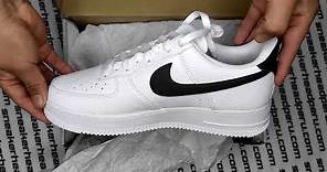 Nike Air Force 1 Low White Black | Unboxing sneakerheadperu