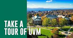 Aerial View of the Campus at the University of Vermont
