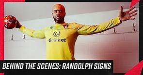 Behind the scenes at Darren Randolph's signing day