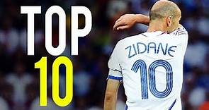 Zinedine Zidane - Top 10 Goals Ever