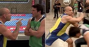 Chael Sonnen vs Wanderlei Silva Fight in The Ultimate Fighter.