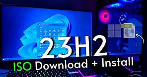 Windows 11 23H2 — ISO Download & Install (2024)