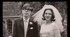 Stephen Hawking and Jane Wilde on their wedding day, 1965.