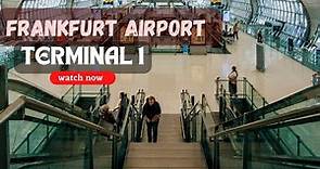✈️ Frankfurt International Airport, Terminal 1 || Frankfurt Flughafen Walking Tour 🇩🇪