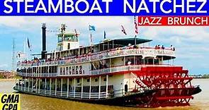 On The New Orleans Steamboat Natchez For A Sunday Jazz Brunch Cruise On The Mississippi Sternwheeler