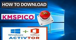 How to Download activator Kmspico, for windows and office 2019