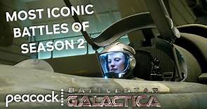 Most ICONIC Battles Of Season 2 | Battlestar Galactica