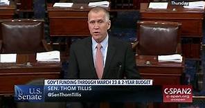 U.S. Senate-Senator Thom Tillis on Federal Budget