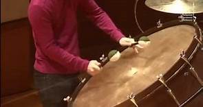 PERCUSSION 101: Concert Bass Drum