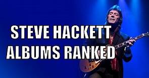 Ranking The Steve Hackett Albums