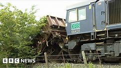 Two weeks to repair line after engineering train derailment