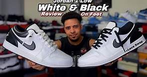 Jordan 1 Low White & Black - Review & On Feet