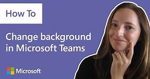 How to change your background in Microsoft Teams, a demo tutorial