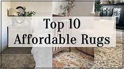 Top 10 Affordable Area Rugs