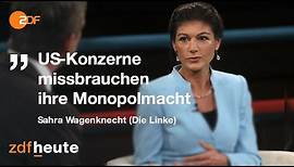 Sahra Wagenknecht und Thomas Middelhoff über Monopolmächte | Markus Lanz vom 08. Oktober 2020