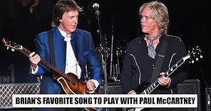 Brian Ray's Favorite Song to Play with Paul McCartney