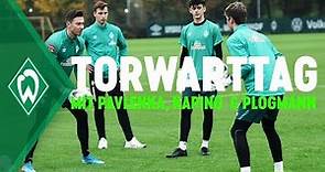Torwarttraining mit Jiri Pavlenka, Stefanos Kapino & Luca Plogmann | SV Werder Bremen