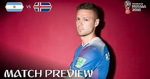 Ragnar Sigurdsson (Iceland) - Match 7 Preview - FIFA World Cup™