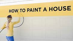 How to Paint a House with a Paint Sprayer