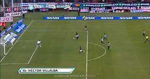 Gol Villalba. San Lorenzo 1 Racing 0. Fecha 9. Torneo Final 2013
