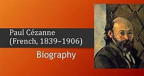 Paul Cézanne (French, 1839–1906) - Who was Paul Cézanne? Biography of Paul Cézanne.