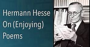 Hermann Hesse: On Poems