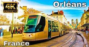 Orléans, France - City Walking Tour 4K60fps