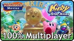 Kirby Star Allies - Everything (100% Multiplayer Walkthrough)