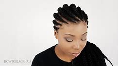 Ghana Braids / Invisible Cornrow Braids Hairstyle Tutorial Part 1 - Supplies